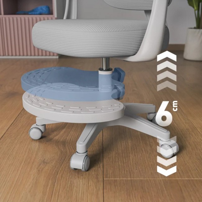 Junior 4.4 Grey swivel chair