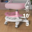 Junior 4.3 Pink-Grey swivel chair