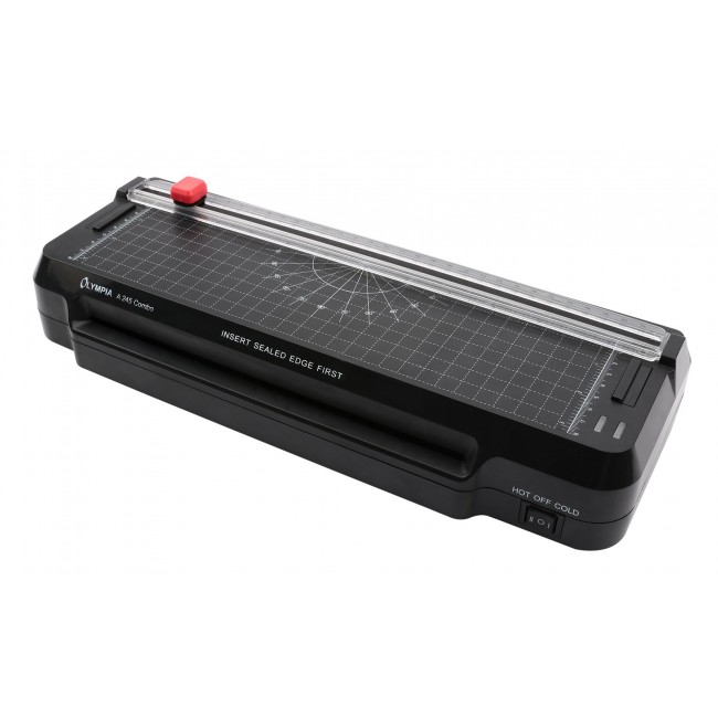 Olympia A 245 Combo Cold/hot laminator 300 mm/min Black