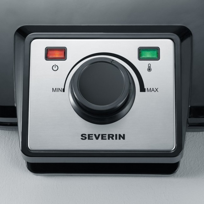 Severin WA 2106 waffle iron 2 waffle(s) 1200 W Black
