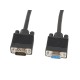 Lanberg CA-VGAC-10CC-0018-B+ VGA cable 1.8 m VGA (D-Sub) Black Lanberg CA-VGAC-10CC-0018-B+ VGA cable 1.8 m VGA (D-Sub) Black