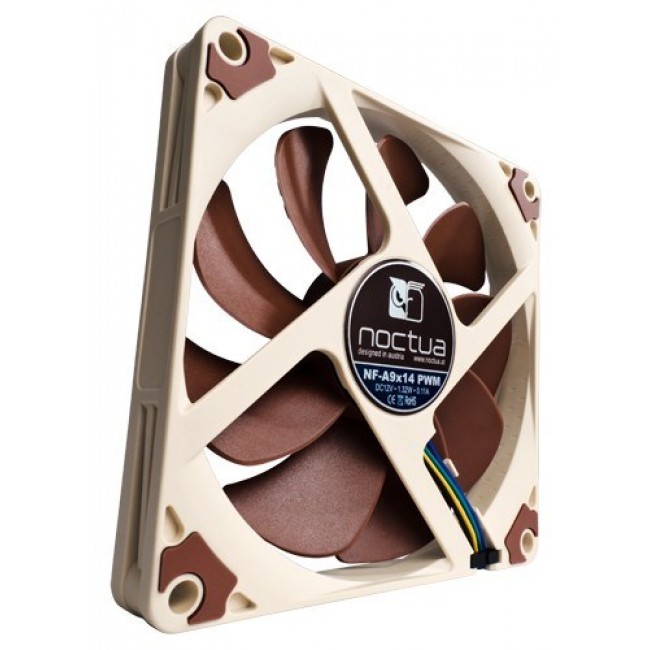 Noctua NF-A9X14 PWM Computer case Fan 9.2 cm Brown Noctua NF-A9X14 PWM Computer case Fan 9.2 cm Brown