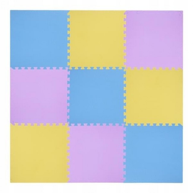 Puzzle mat multipack One Fitness MP10 yellow-blue-purple Puzzle mat multipack One Fitness MP10 yellow-blue-purple