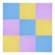 Puzzle mat multipack One Fitness MP10 yellow-blue-purple Puzzle mat multipack One Fitness MP10 yellow-blue-purple