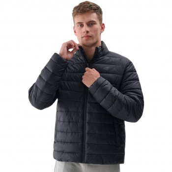 Men's Down Jacket 4F M483 Deep Black 4FWAW24TDJAM483 20S S
