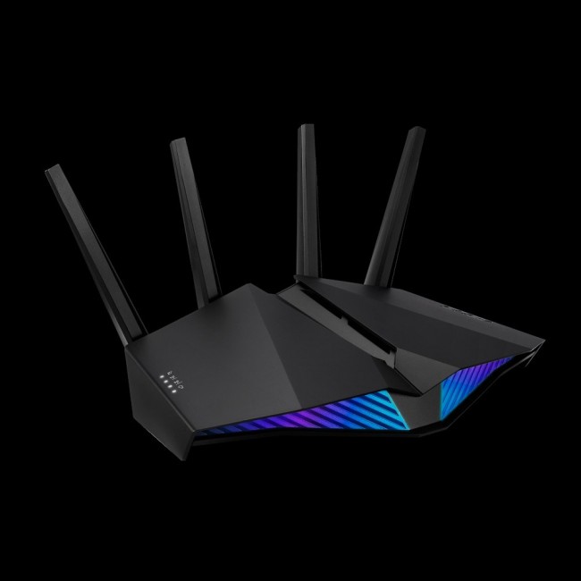 ASUS RT-AX82U wireless router Gigabit Ethernet Dual-band (2.4 GHz / 5 GHz) Black ASUS RT-AX82U wireless router Gigabit Ethernet Dual-band (2.4 GHz / 5 GHz) Black