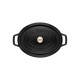 Staub oval cast iron pot - Black, 5.5 ltr Staub oval cast iron pot - Black, 5.5 ltr