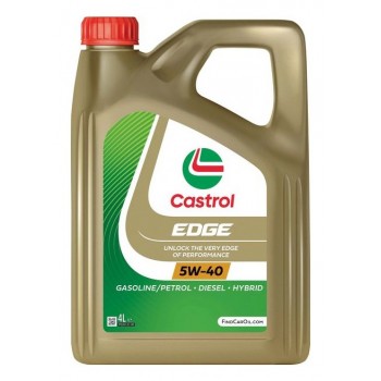 Motor Oil EDGE (4L) 5W40, API CF, SN, ACEA C3, FIAT 9.55535 S2, FORD M2C917 A, MB 226.5, MB 229.31, MB 229.51, OPEL OV0401547-D40, RENAULT RN 0700, RENAULT RN 0710, VW 505.00, VW 505.01