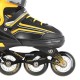 NILS EXTREME NH18190 2IN1 SKATES BLACK/ORANGE SIZE. L (39-43) WITH INTERCHANGEABLE HOCKEY SKATES