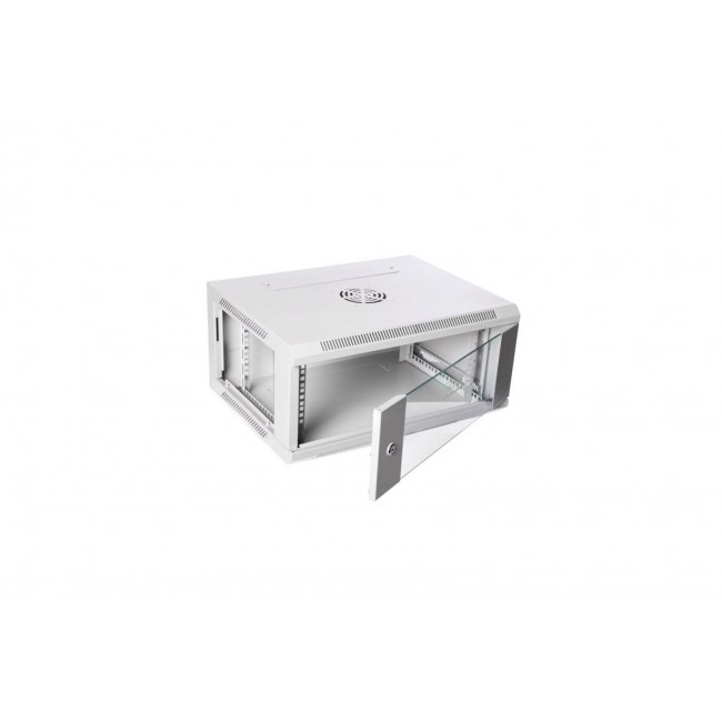 Digitus DN-W19 04U/450 rack cabinet 4U Wall mounted rack Light grey