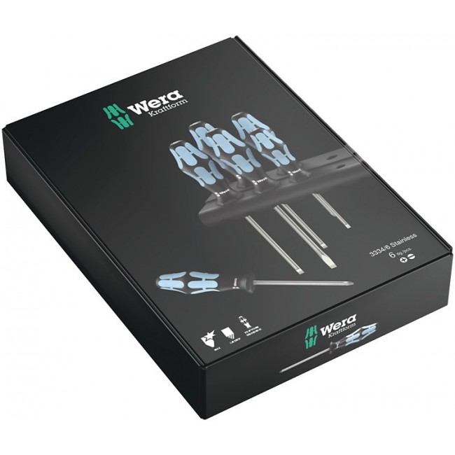 Wera 3334/6 Single Straight screwdriver Wera 3334/6 Single Straight screwdriver