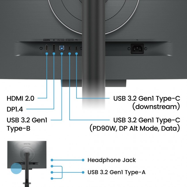 BenQ RD280UA computer monitor 71.6 cm (28.2 BenQ RD280UA computer monitor 71.6 cm (28.2