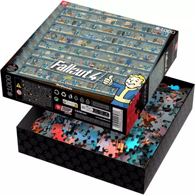 Puzzle Good Loot Gaming - Fallout 4: Perk Poster 1000 pc(s)