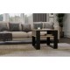 MODERN 2P MINI SLIM coffee table, artisan/black