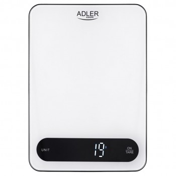 Adler AD 3177wb Electronic kitchen scale White, Black