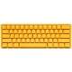 Ducky One 3 Yellow Mini keyboard Gaming USB German