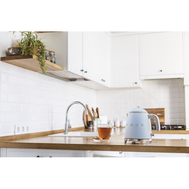 SMEG Kettle Mini 0.8L Pastel Blue KLF05PBEU
