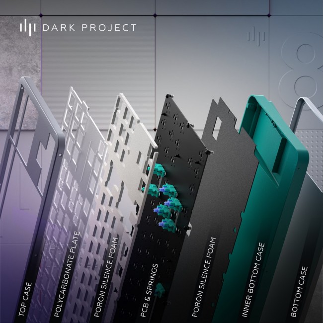 Dark Project ALU Daylight keyboard