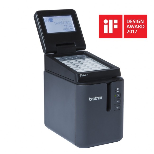 Brother PT-P950NW label printer Thermal transfer 360 x 360 DPI 60 mm/sec Wired & Wireless Ethernet LAN TZe Wi-Fi Brother PT-P950NW label printer Thermal transfer 360 x 360 DPI 60 mm/sec Wired & Wireless Ethernet LAN TZe Wi-Fi