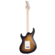 CORT G110 Open Pore Sunburst - electric guitar
