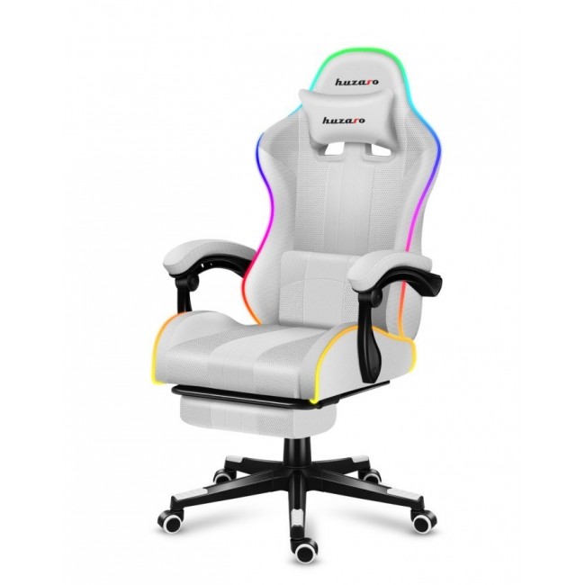 Huzaro FORCE 4.7 PC gaming chair Bucket (cradle) seat White