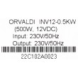 Orvaldi Inverter 12-500W Line-Interactive 0.5 kVA Orvaldi Inverter 12-500W Line-Interactive 0.5 kVA
