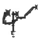 Maclean 3 monitor mount, gas spring, 17