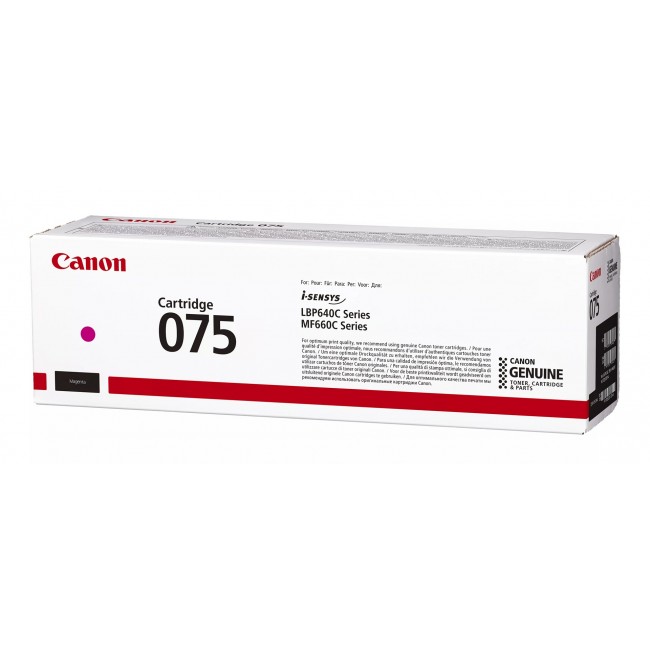 Canon 075 toner cartridge 1 pc(s) Original Magenta