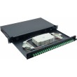 Helos 375555 rack cabinet 1U Black