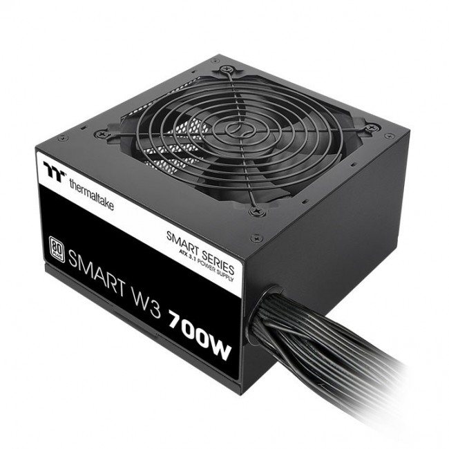 Thermaltake Smart W3 power supply unit 700 W 24-pin ATX ATX Black Thermaltake Smart W3 power supply unit 700 W 24-pin ATX ATX Black