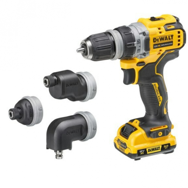 DEWALT DRILL DRIVER 12V 2x3.0AH REPLACEMENT HEADS DCD703L2T DEWALT DRILL DRIVER 12V 2x3.0AH REPLACEMENT HEADS DCD703L2T