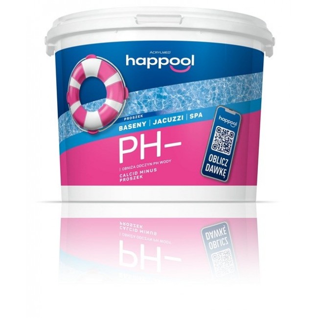 Acrylmed CALCID MINUS Powder for lowering the pH level of water, 3 kg Acrylmed CALCID MINUS Powder for lowering the pH level of water, 3 kg