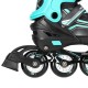 NILS EXTREME NH18190 2IN1 SKATES BLACK/BLUE SIZE. S (29-33) WITH INTERCHANGEABLE HOCKEY SKATES