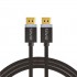 DisplayPort cable 2 m Black SAVIO CL-166