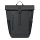 Rivacase Eden backpack Roll top backpack Black Polyester, PU leather Rivacase Eden backpack Roll top backpack Black Polyester, PU leather