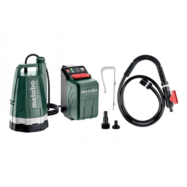 Metabo TPF 18 LTX 2200 2.2 bar 2200 l/h Metabo TPF 18 LTX 2200 2.2 bar 2200 l/h