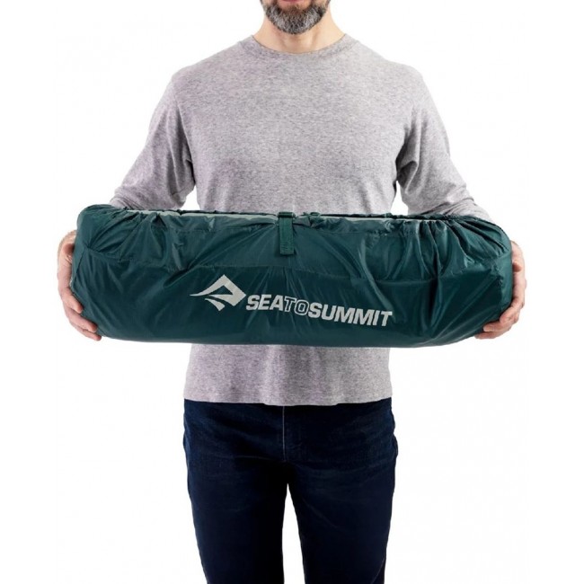 Self-inflating mat SEA TO SUMMIT Comfort Deluxe Mat Rain Forest
