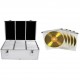 MediaRange BOX77 optical disc case Box case 500 discs Silver