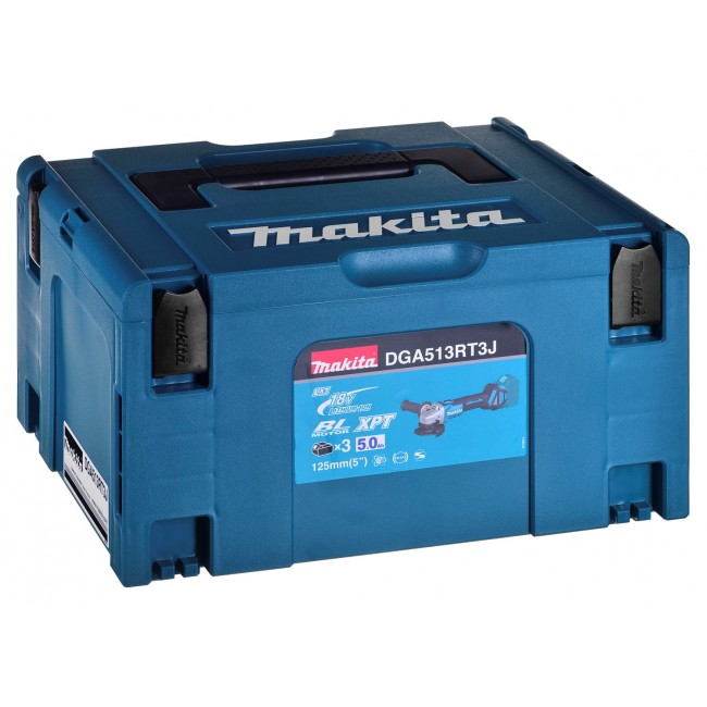 Angle grinder 18V 3x5.0Ah battery DGA513RT3J MAKITA Angle grinder 18V 3x5.0Ah battery DGA513RT3J MAKITA