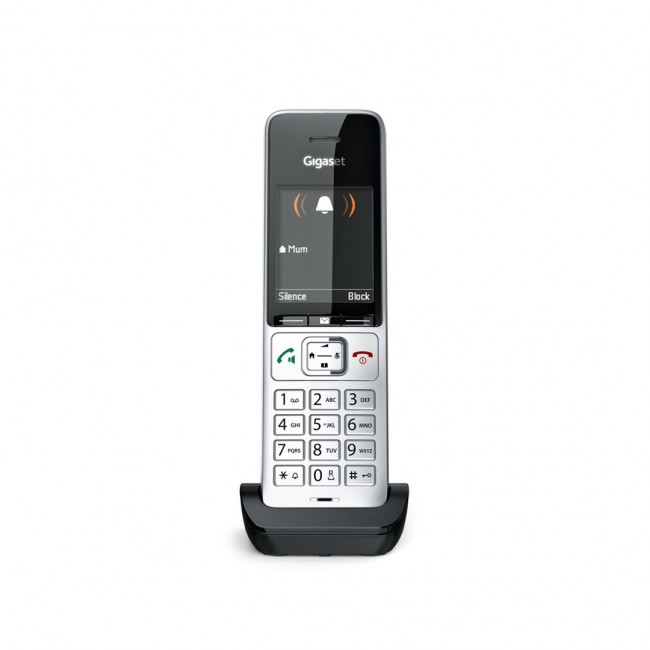 Gigaset COMFORT 500HX Analog/DECT telephone Caller ID Black, Silver Gigaset COMFORT 500HX Analog/DECT telephone Caller ID Black, Silver