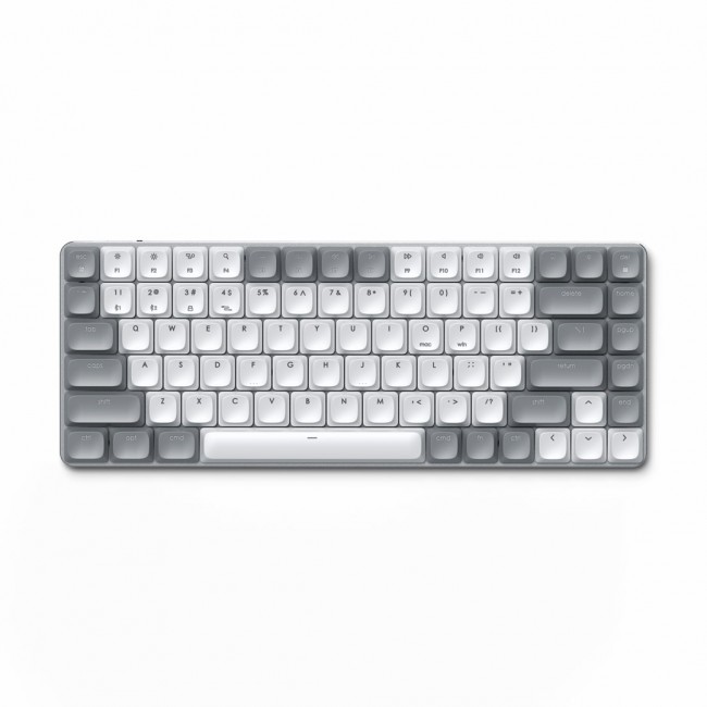 Satechi SM1 keyboard Office USB + Bluetooth QWERTY English Grey, White