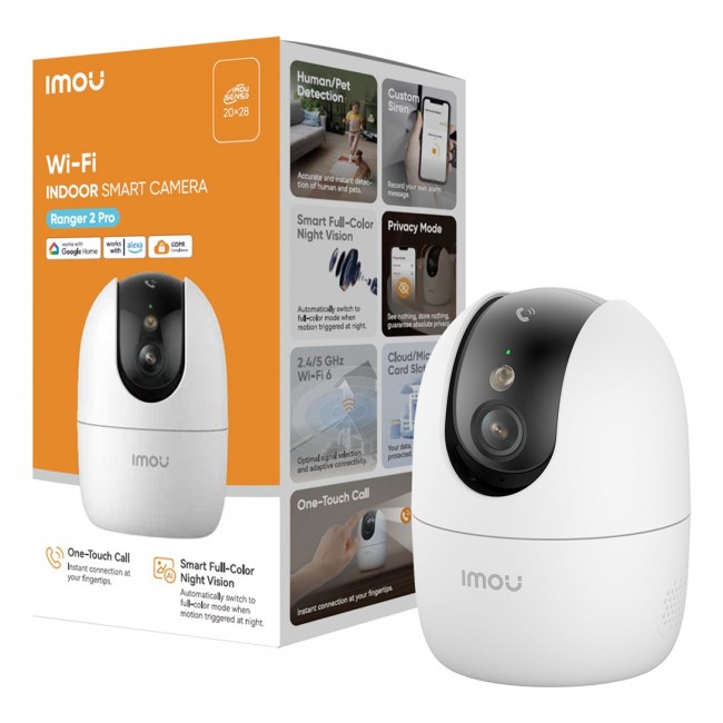 Imou Ranger 2 Pro 4K IP security camera Indoor 3840 x 2160 pixels Ceiling/Desk