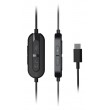 HEADPHONES WITH MICROPHONE CHAT USB