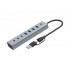 Conceptronic HUBBIES20G 7-Port USB 3.0 Hub, 5Gbps, USB-C x 3, USB-A x 4