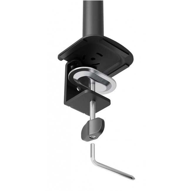Desk mount for 3 monitors 10-27