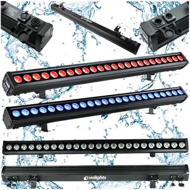 Lighting bar EVOLIGHTS GLAZE BAR 24x4W RGBW IP65 Lighting bar EVOLIGHTS GLAZE BAR 24x4W RGBW IP65