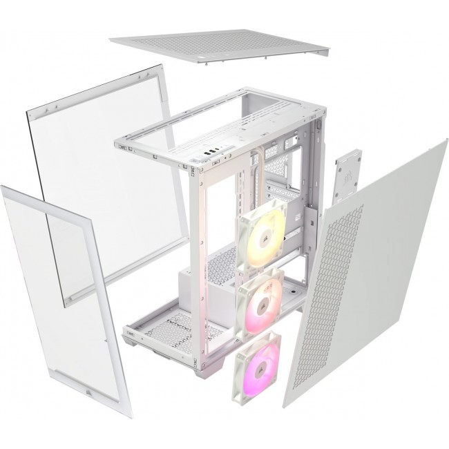 Corsair 3500X ARGB Midi Tower White Corsair 3500X ARGB Midi Tower White