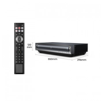 Hisense PX3 Laser Cinema TV 4K data projector Ultra short throw projector 2800 ANSI lumens 2160p (3840x2160) Black