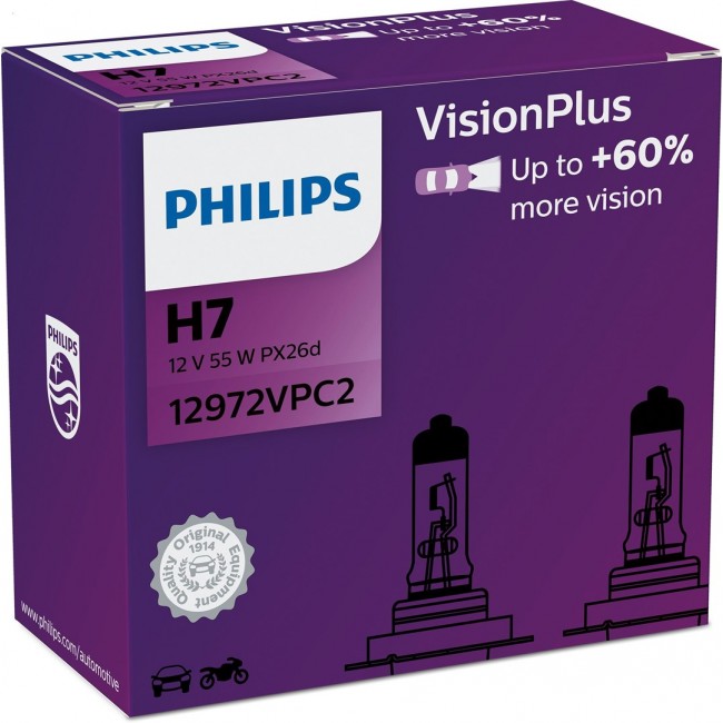 Philips VisionPlus 12972VPC2 Greater safety and comfort Philips VisionPlus 12972VPC2 Greater safety and comfort
