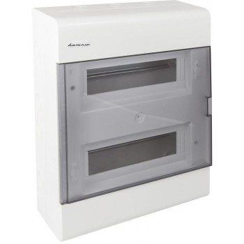 2x12 surface-mounted modular switchgear (N+PE) IP40 SRn-24